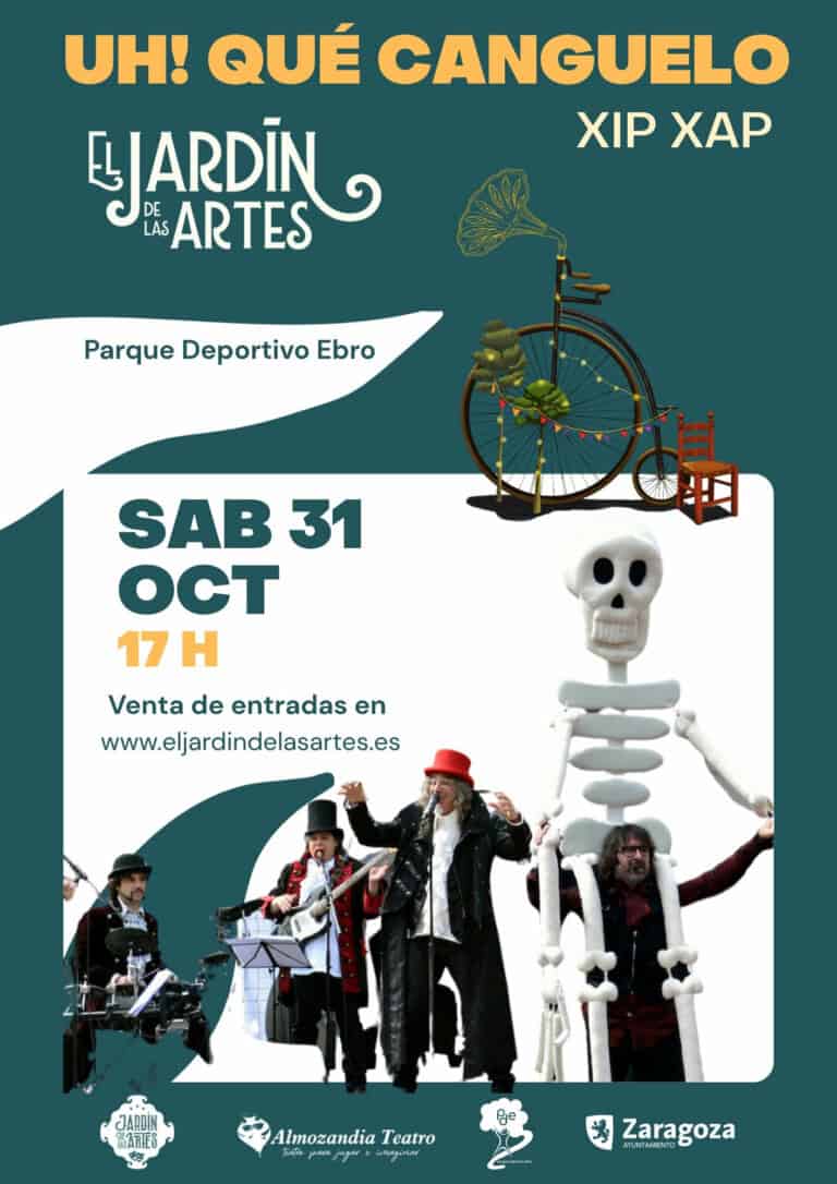 UH! QUÉ CANGUELO. EL JARDÍN DE LAS ARTES. Festival Juega e Imagina. Parque Deportivo Ebro. Zaragoza en ZARAGOZA