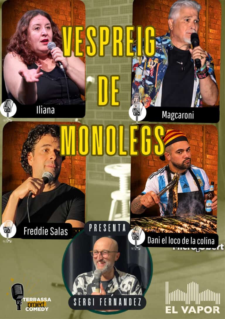 VESPREIG DE MONÒLEGS en TERRASSA