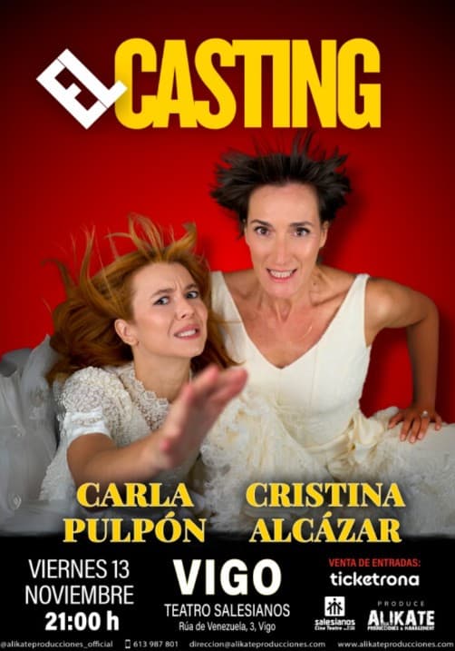 EL CASTING en Vigo con Carla Pulpón y Cristina Alcázar