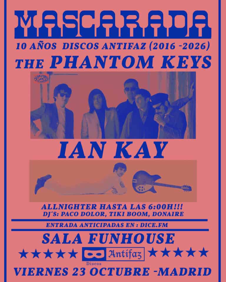 THE PHANTOM KEYS y IAN KAY en MADRID
