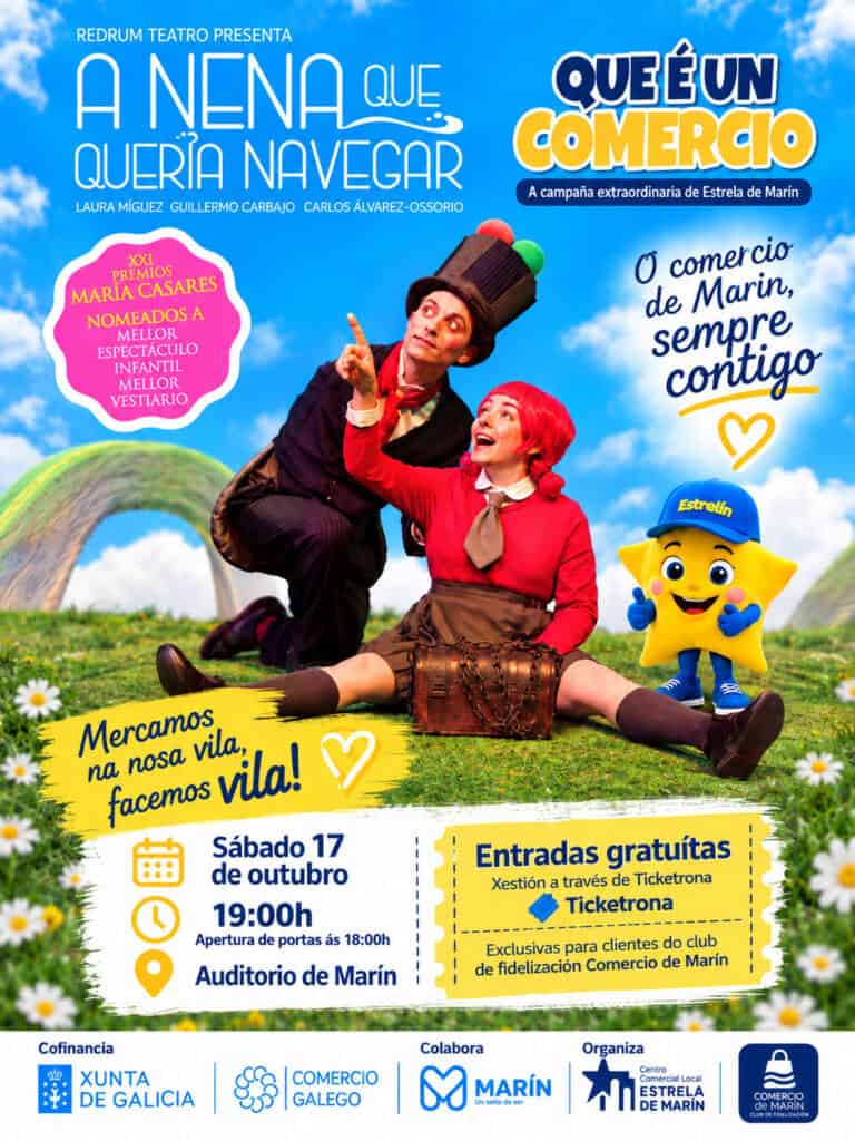 A NENA QUE QUERÍA NAVEGAR en Marín