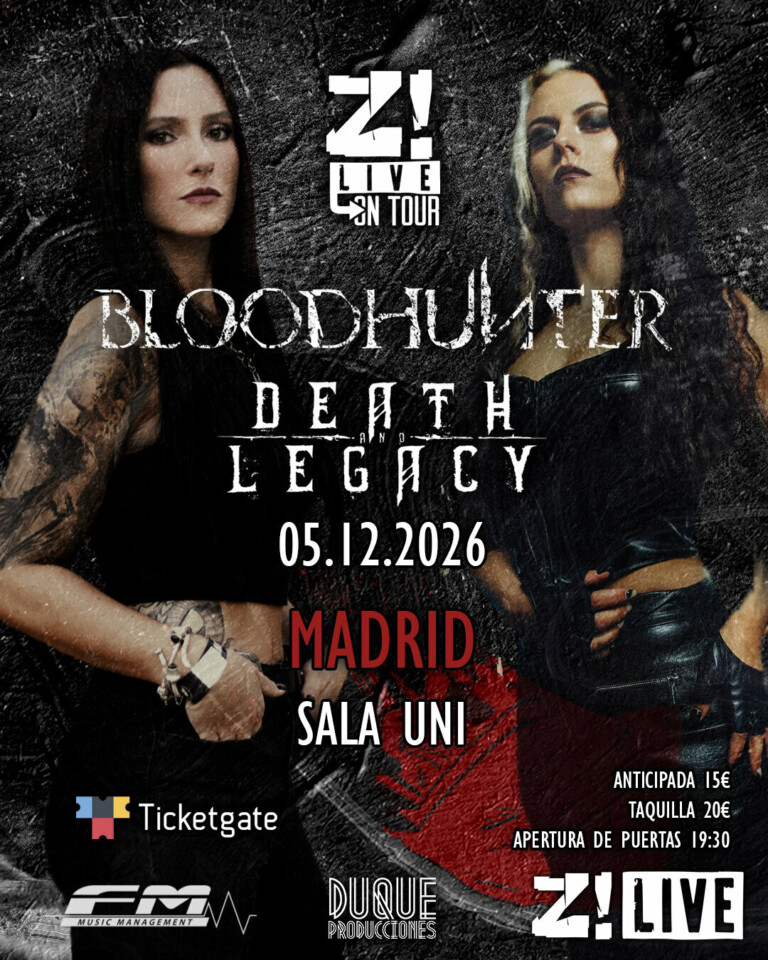 Bloodhunter + Death & Legacy en Madrid en Madrid