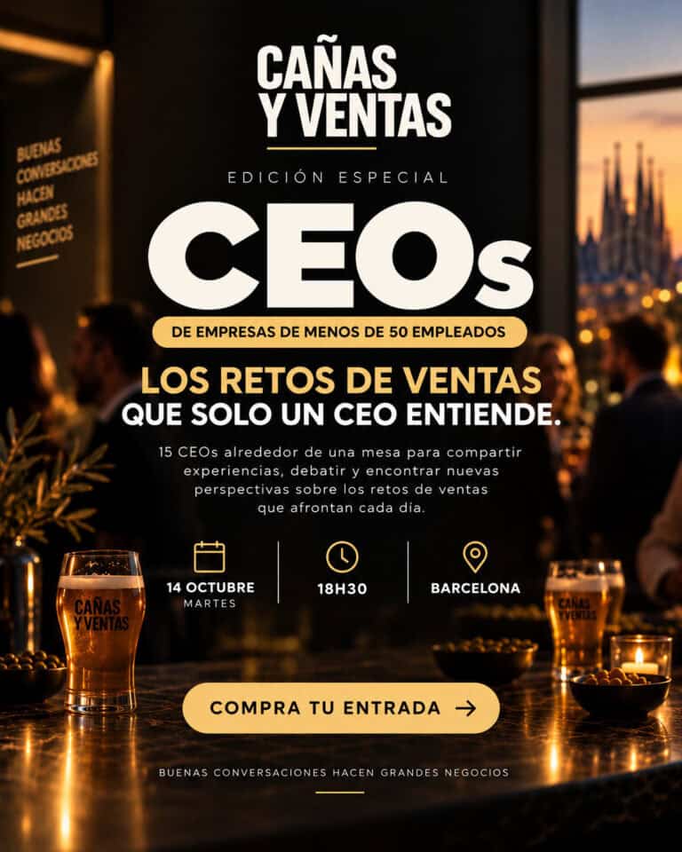 Cañas y Ventas CEOs – 21 octubre 2026 (BARCELONA) en Madrid