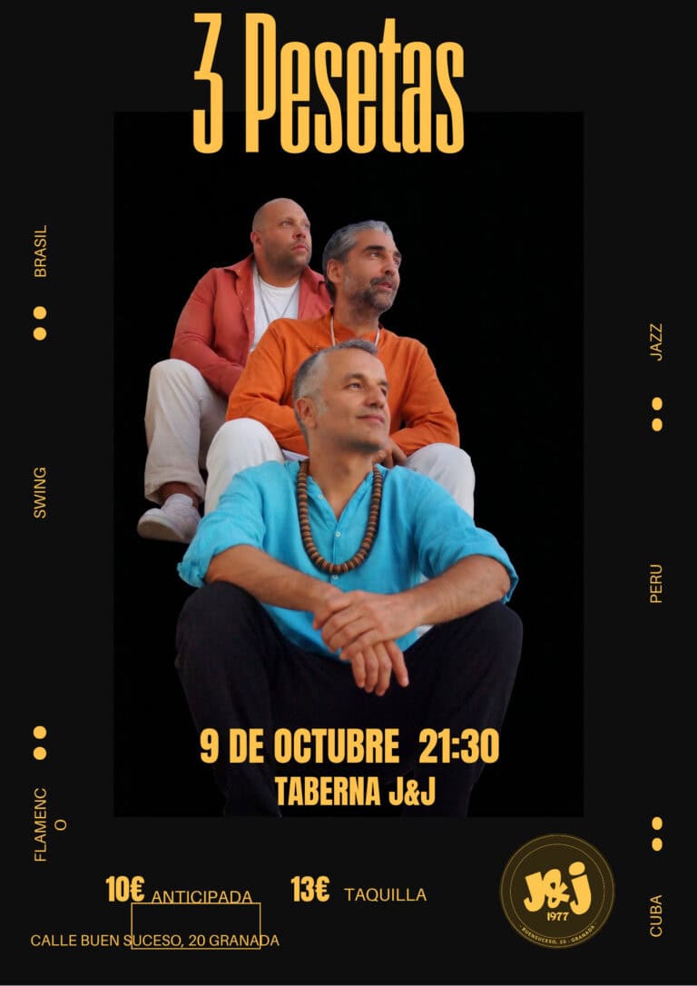 CONCIERTO LAS 3 PESETAS en Granada
