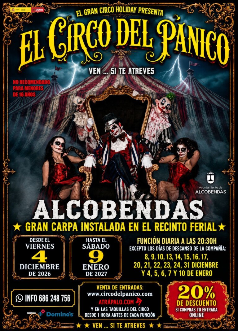 EL CIRCO DEL PÁNICO en Alcobendas