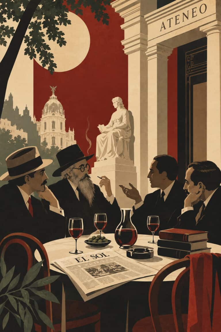 El Vino de las Luces en el Ateneo. Aquellas tertulias que hicieron historia. Una tradición ateneísta. Por Álvaro Ribagorda en Madrid