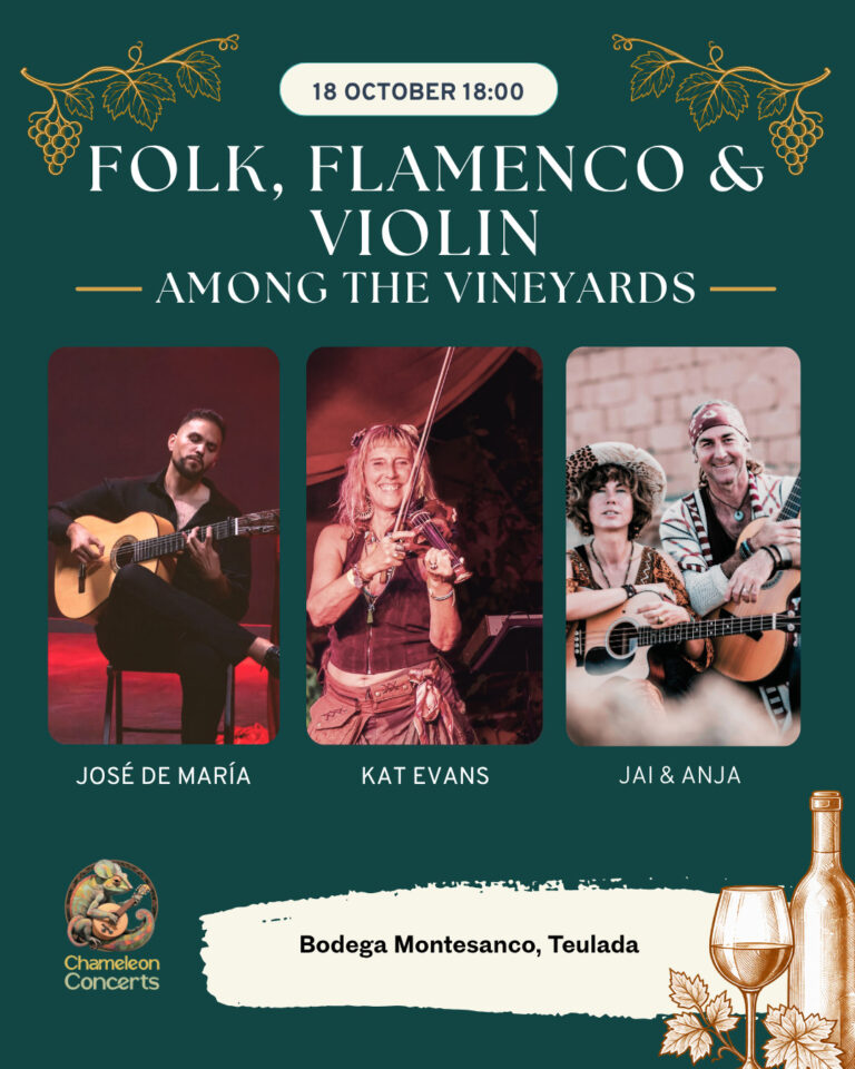 Folk, Flamenco & Violin among the vineyards en Teulada