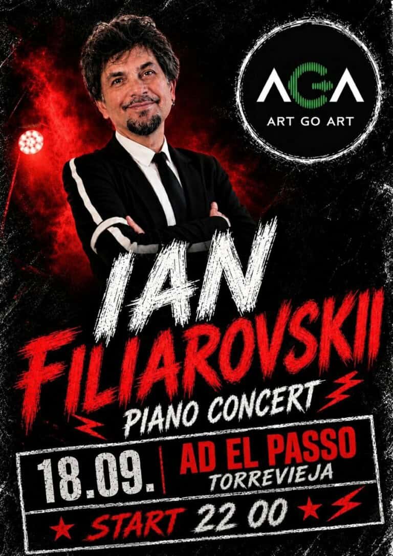 ian Filiarovskii. Piano Concert. en Torrevieja