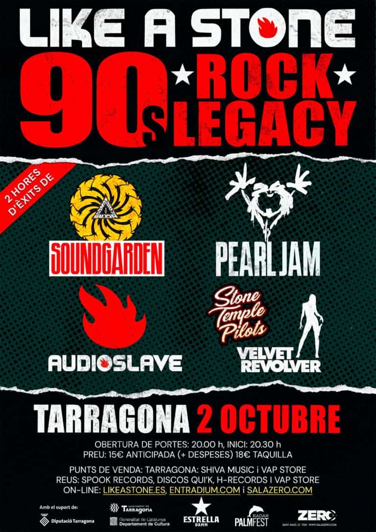 LIKE A STONE en Tarragona