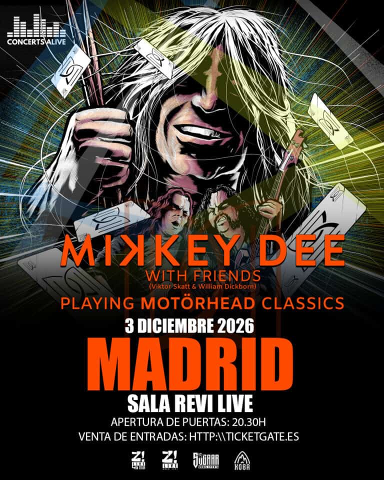 Mikkey Dee en Madrid en Madrid
