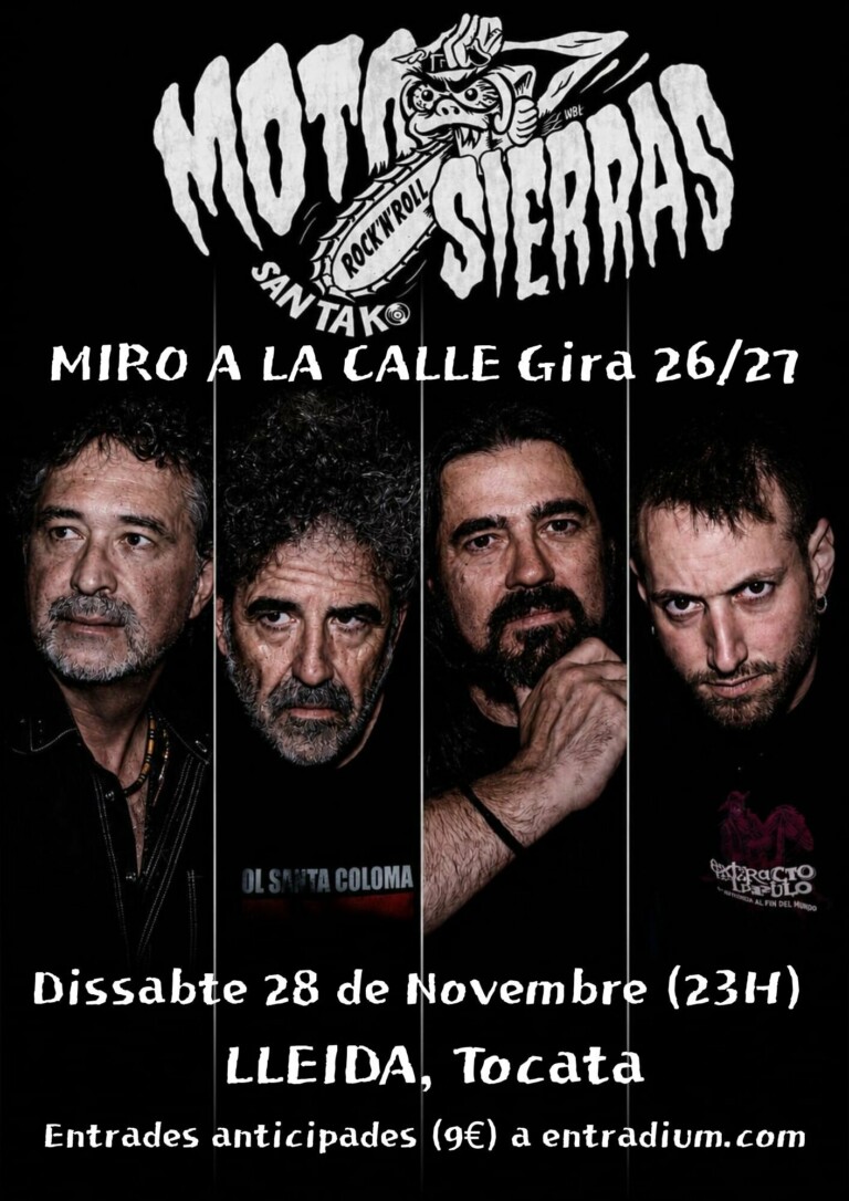 Motosierras en directe a Lleida en Lleida