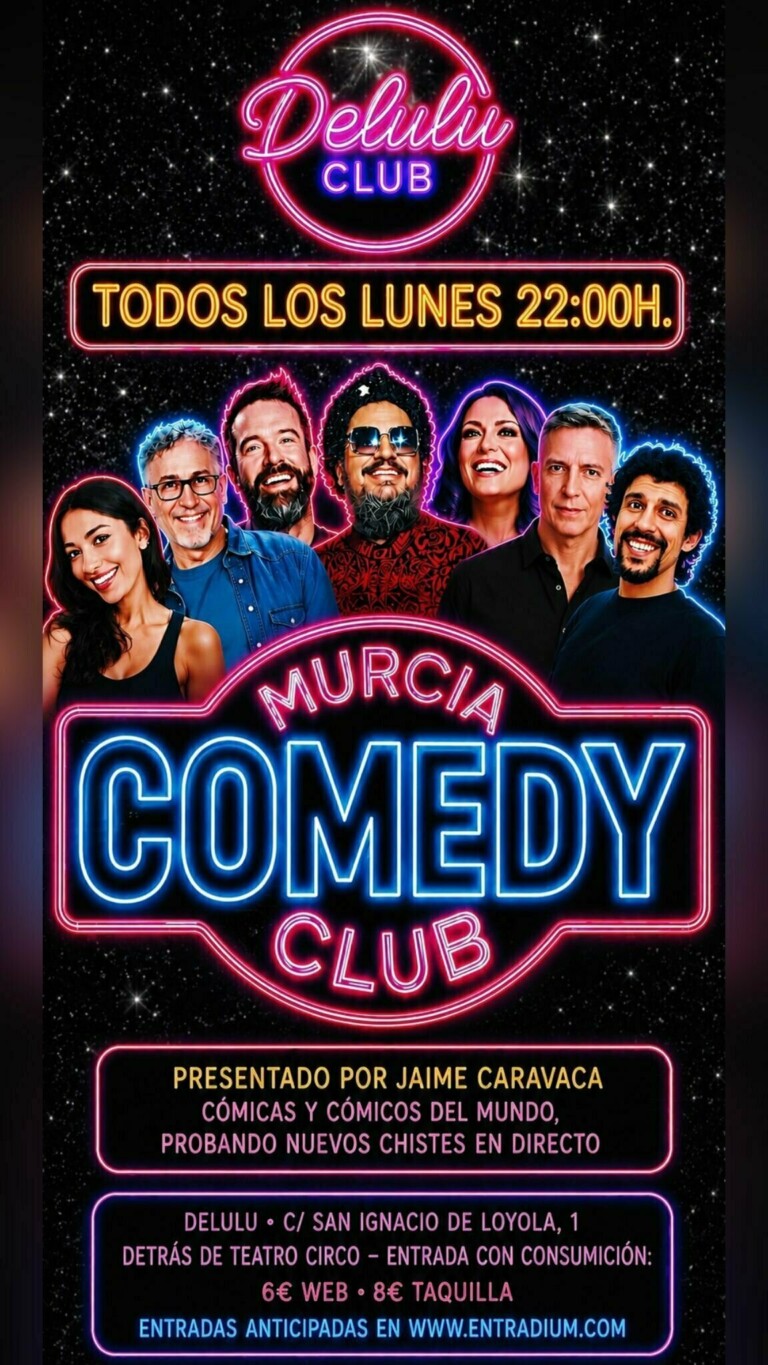 MURCIA COMEDY CLUB en DELULU CLUB en Murcia