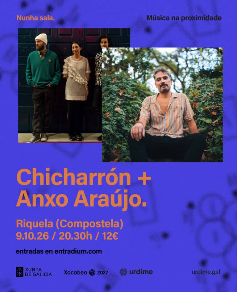 NUNHA SALA: Anxo Araújo + Chicharrón en Santiago de Compostela