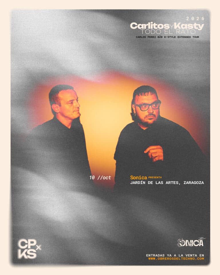 Sonica pres. Carlos Perez y K-Style “Todo el Rato Tour” en Zaragoza