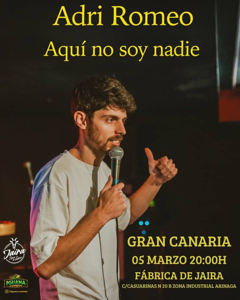 Stand Up: Adri Romeo en Arinaga