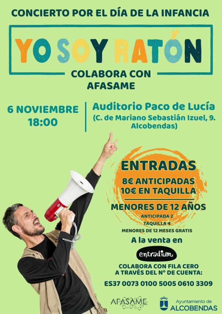 Yo soy ratón en ALCOBENDAS