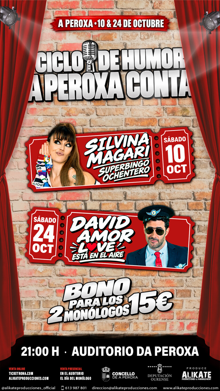 Silvia Magari y David Amor en A Peroxa
