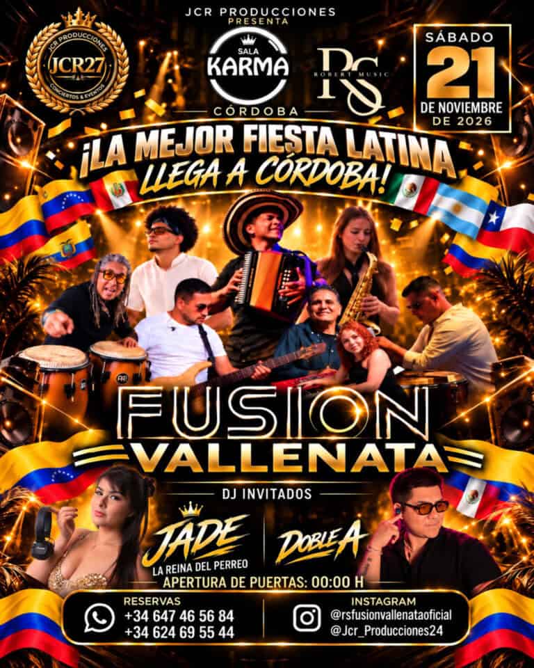 PARRANDON VALLENATO – FIESTA LATINA en Córdoba