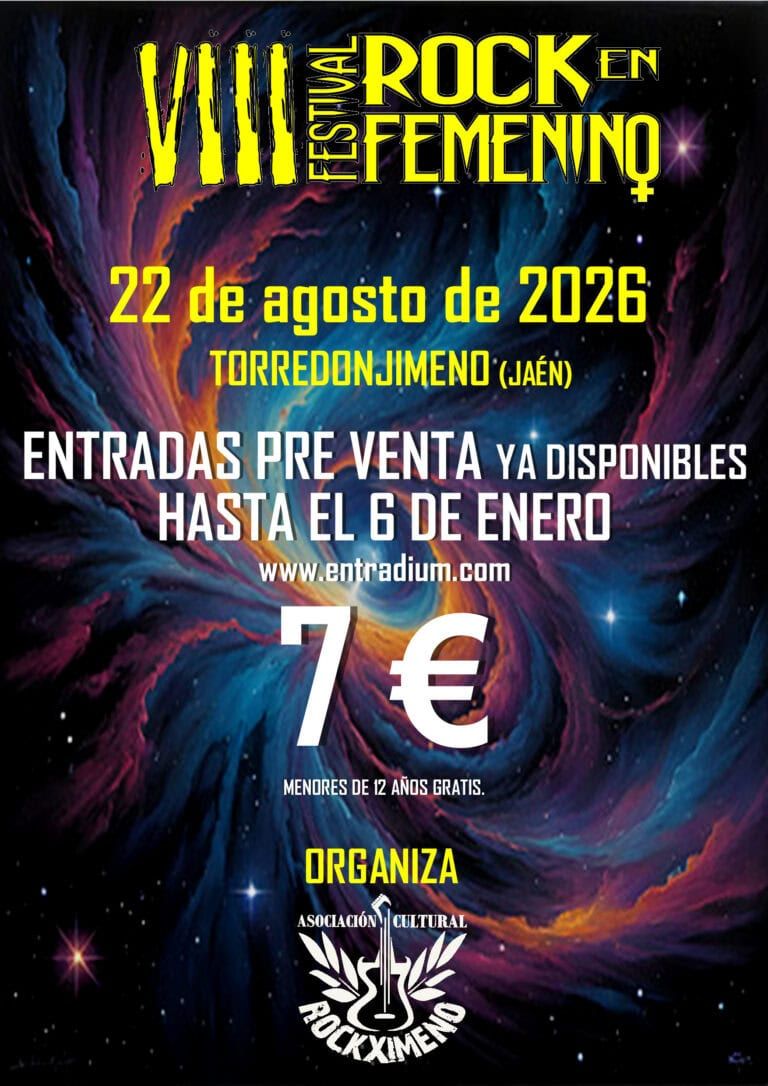 VIII FESTIVAL ROCK EN FEMENINO en Torredonjimeno