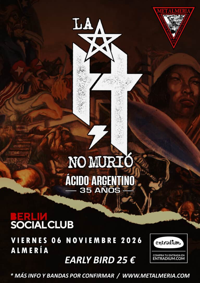 FESTIVAL METALMERIA – LA H NO MURIÓ en Almería