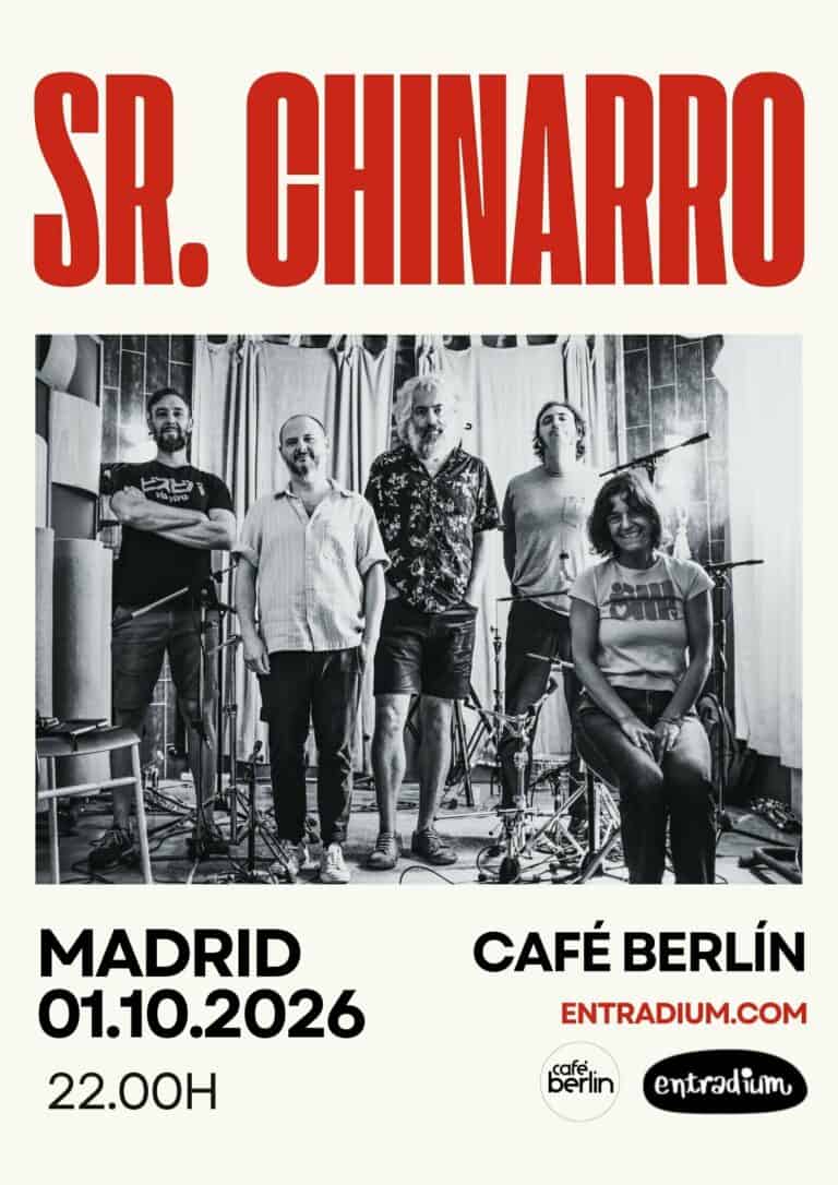 Sr. Chinarro en Café Berlín. en Madrid