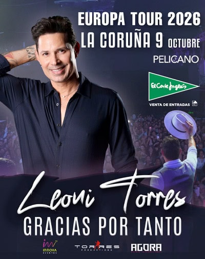 Leoni Torres – Gracias Por Tanto 2026 en Coruña, A