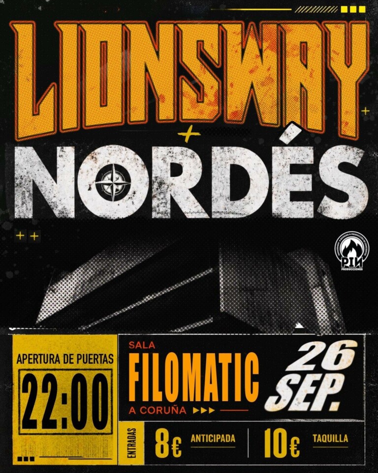 Concierto de Lions Way y Nordés en A Coruña