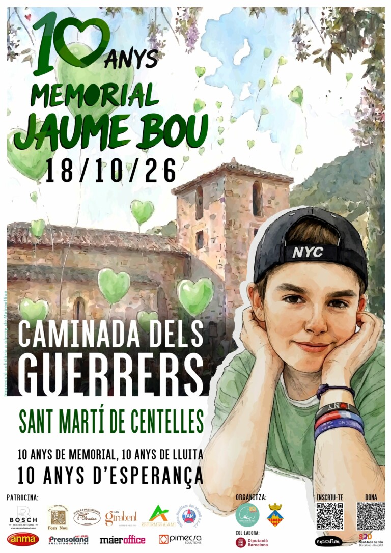 Memorial Jaume Bou – 10a Caminada dels Guerrers en Sant Martí de Centelles