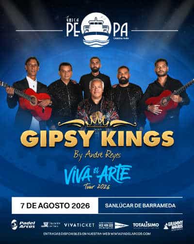 Gipsy Kings en Buque La Pepa en Sanlúcar de Barrameda