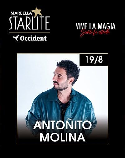 Antoñito Molina – Starlite Occident 2026 en Marbella