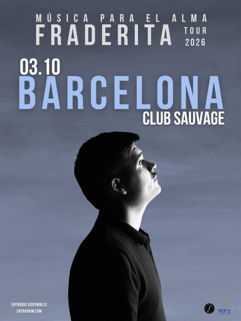 Fraderita en Barcelona – Tour 2026 en Barcelona