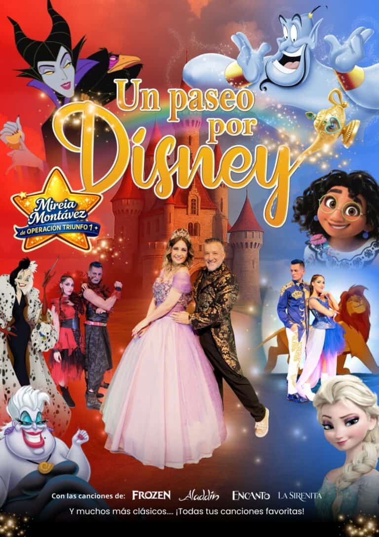 UN PASEO POR DISNEY – El Jardín Mágico – Domingo 29 Noviembre (12:00 h) Público Familiar en Córdoba