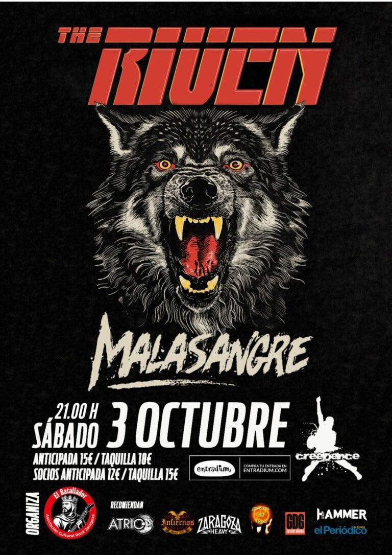 THE RIVEN Y MALASANGRE en Zaragoza