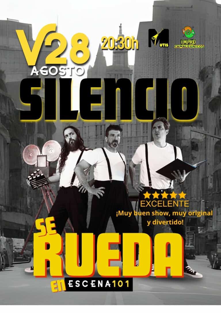Impro Mutis: SILENCIO, SE RUEDA, en Escena 101 en Palma