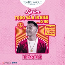 Karim – Todo va ir bien … o no en BARCELONA