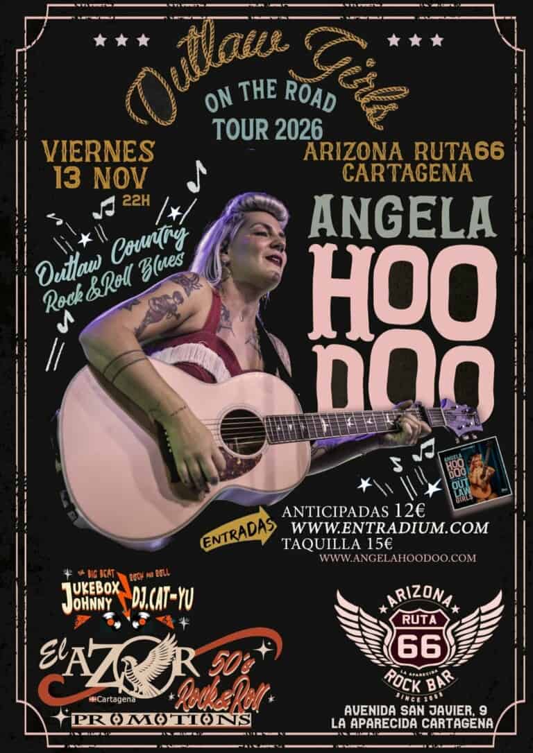 Angela Hoodoo en Cartagena – Arizona Ruta 66 en Cartagena