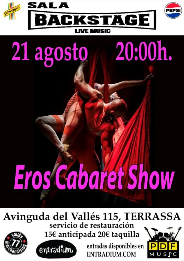 Eros Cabaret Show en Terrassa en Terrassa
