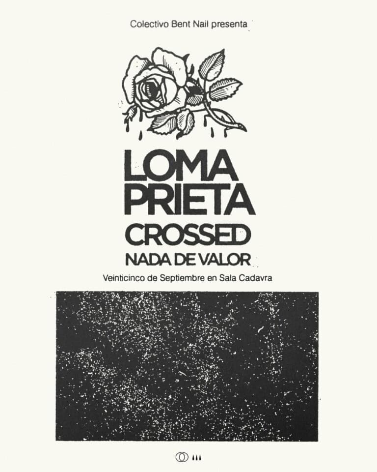 LOMA PRIETA + CROSSED + NADA DE VALOR en MADRID