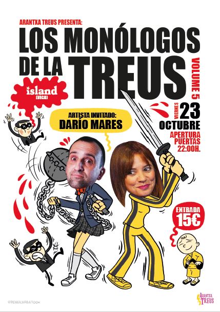 Los Monólogos de la Treus con Darío Mares