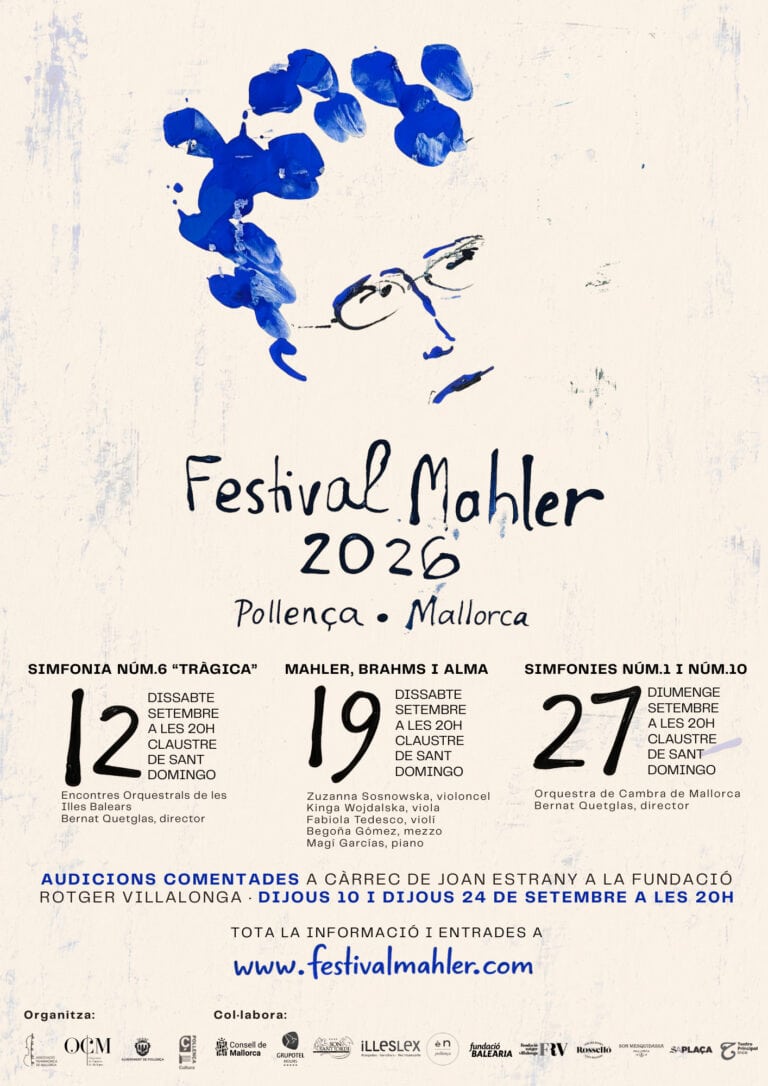 Orquestra de Cambra de Mallorca – Festival Mahler 2026 – Concert #1: El martell del destí en Pollença