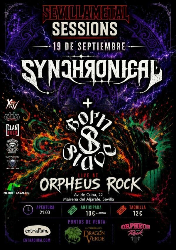 SYNCHRONICAL y BORN SLAVE en Mairena del Aljarafe